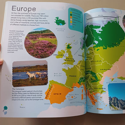 Children's Illustrated Animal Atlas-DK