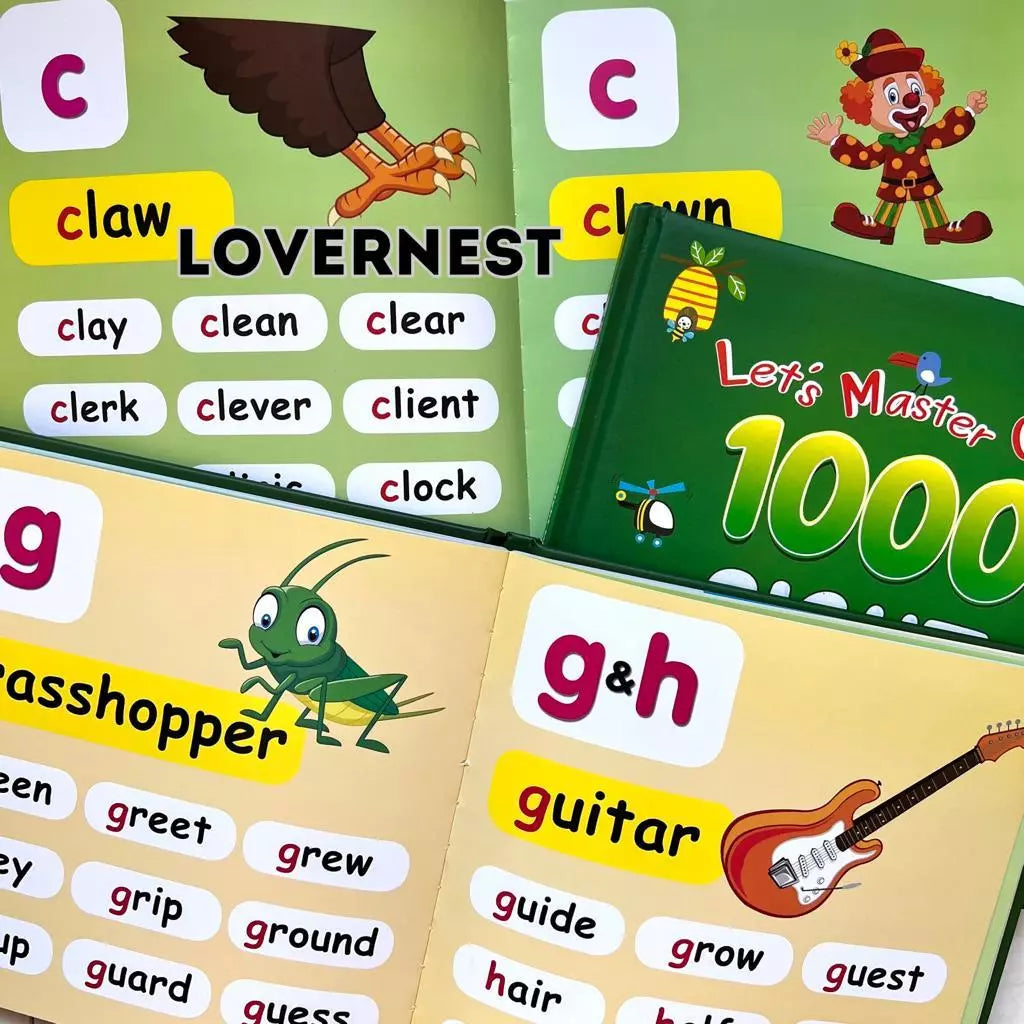 Let's Master Over 1000 Sight Words Within a Week