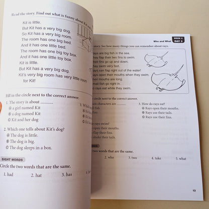 Daily Reading Comprehension Book 1