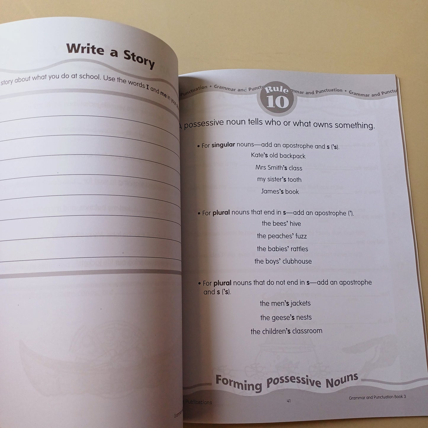 Grammar and Punctuation Book 3