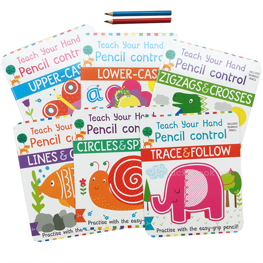Teach Your Hand Pencil Control- 6 Books Collection