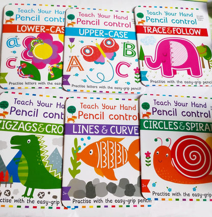 Teach Your Hand Pencil Control- 6 Books Collection