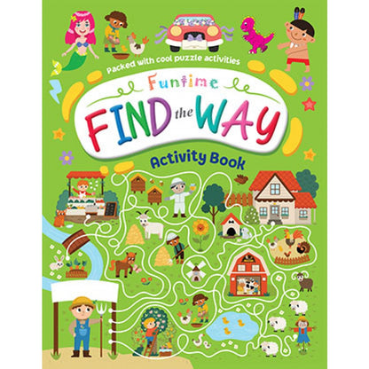 FUNTIME FIND THE WAY ACTIVITY BOOK