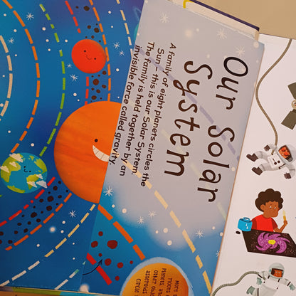 First Space Book By Miles Kelly