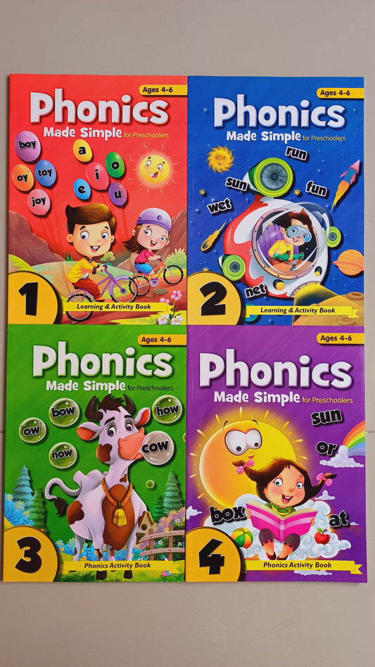 PHONICS MADE SIMPLE FOR PRESCHOOLERS