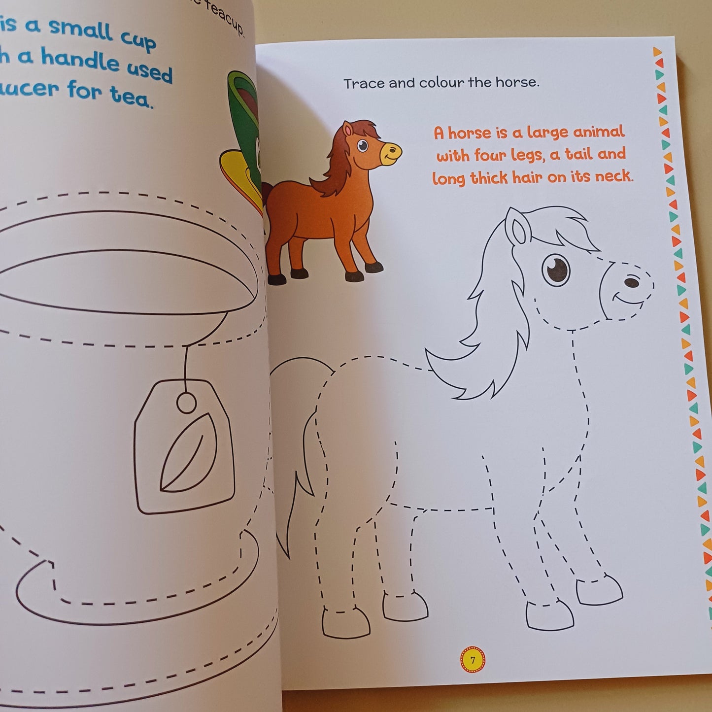 My Playtime Learn, Trace and Colour Activity Book