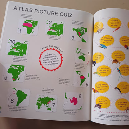 Children's Illustrated Animal Atlas-DK