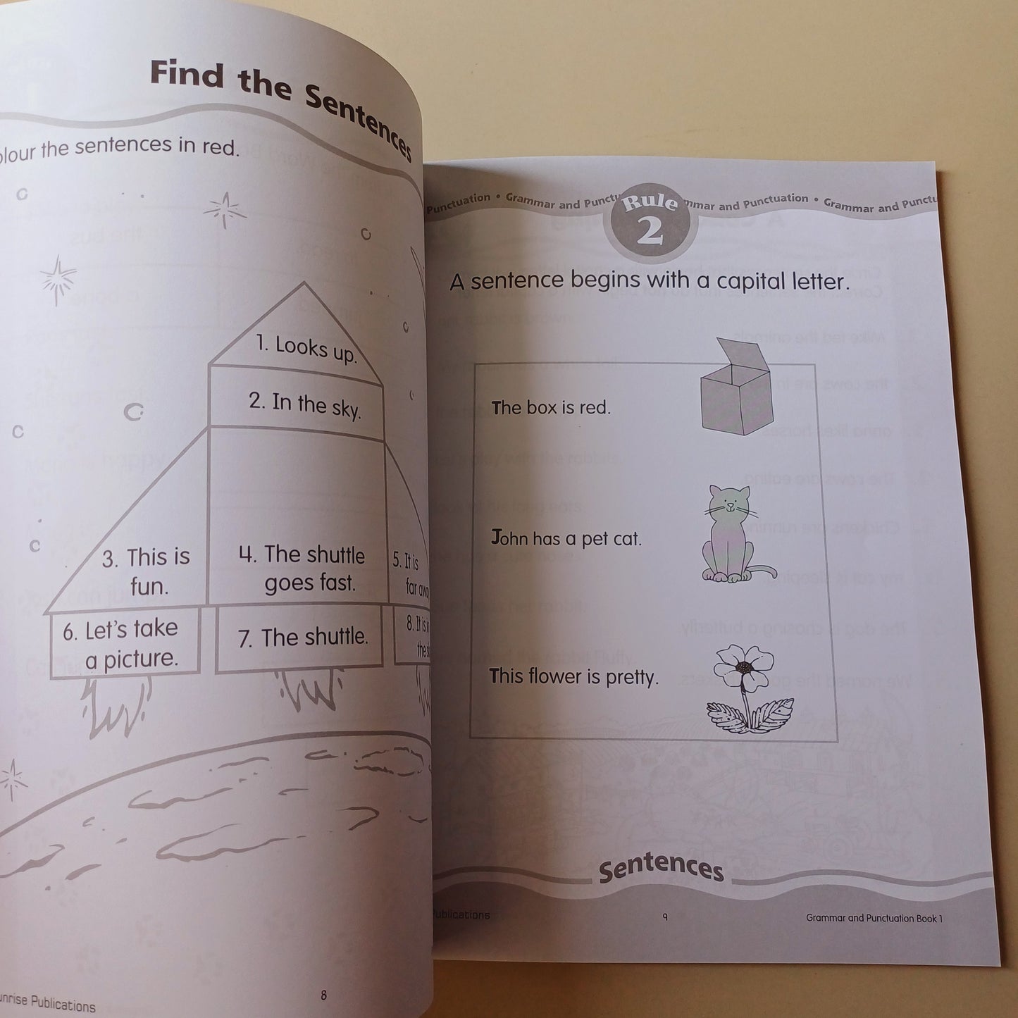 Grammar and Punctuation Book 1