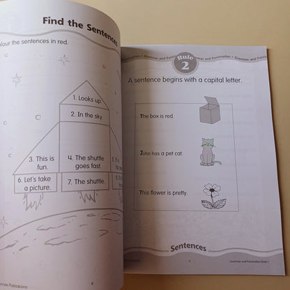 Grammar and Punctuation Book 1