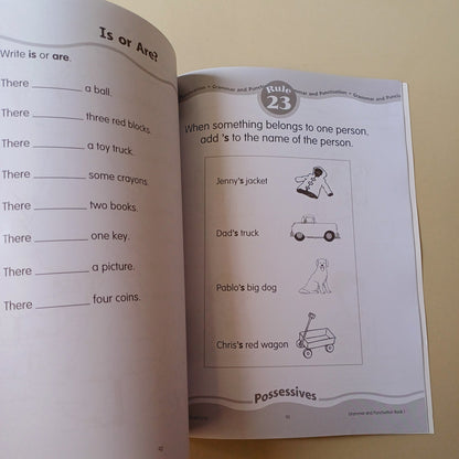 Grammar and Punctuation Book 1