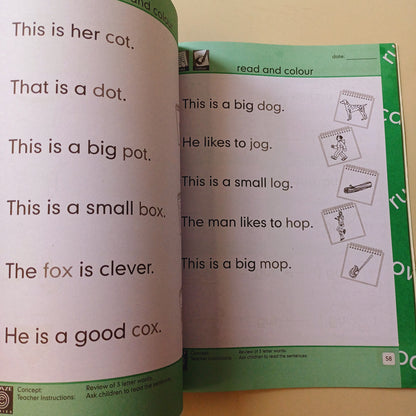 Phonics Workbook For Nursery