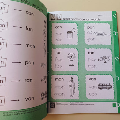 Phonics Workbook For Nursery