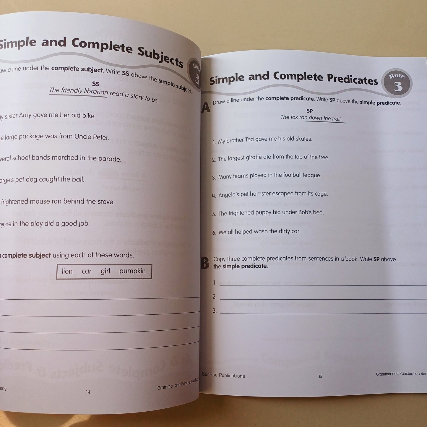 Grammar and Punctuation Book 4