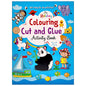 My Holiday-Colouring Cut And Glue Activity Book
