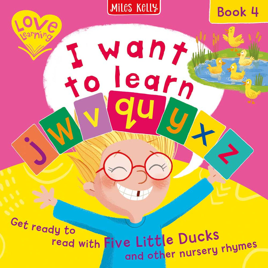 I Want To Learn
Set of 4 Books