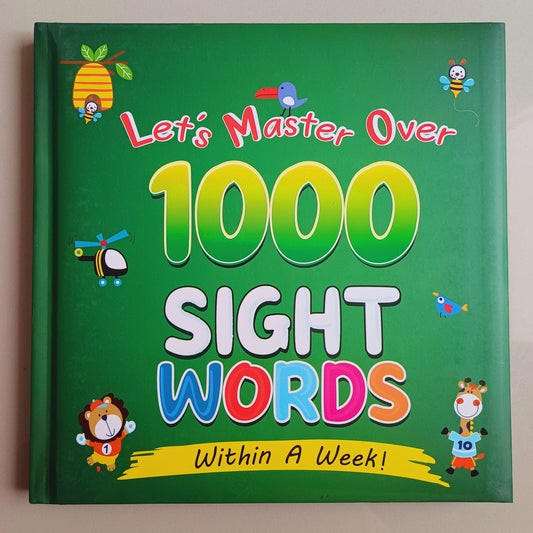 Let's Master Over 1000 Sight Words Within a Week