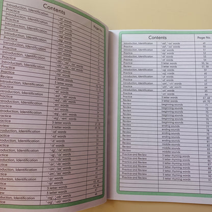 Phonics Workbook For Nursery