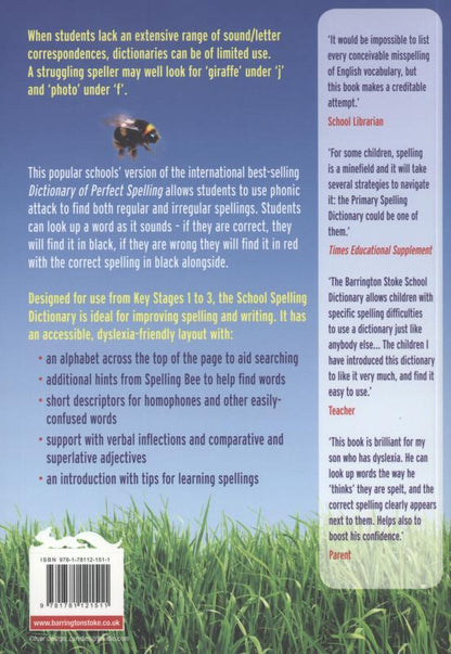 Barrington Stoke – School Spelling Dictionary
