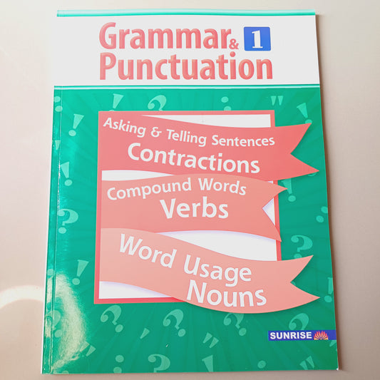 Grammar and Punctuation Book 1